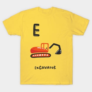 Cool Excavator E T-Shirt